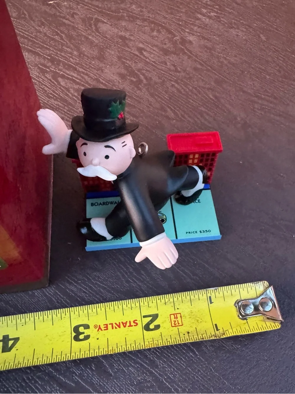 Hallmark Keepsake Mr. Monopoly Black & White Figure Ornament
